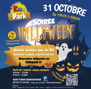 Soirée Halloween le jeudi 31 octobre