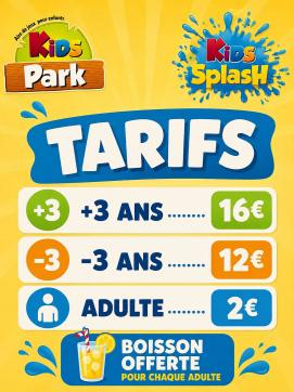Ouverture de Kids Splash : une offre exceptionnelle pour lancer l'été !